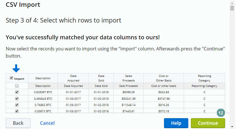 How To Import In To Taxact Bitcoin Taxes